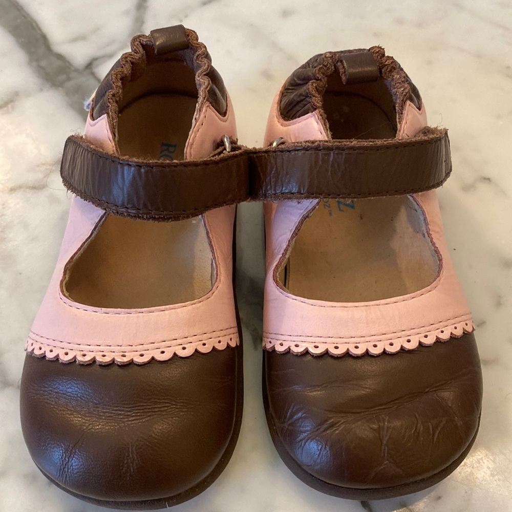 Pink & Brown Dress Shoes